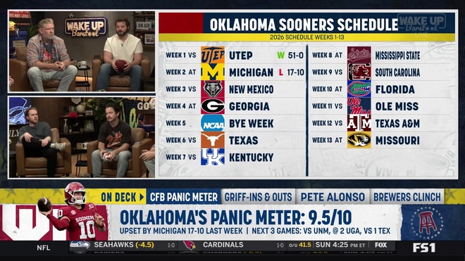 Brandon Walker sounds the alarm on the Oklahoma Sooners