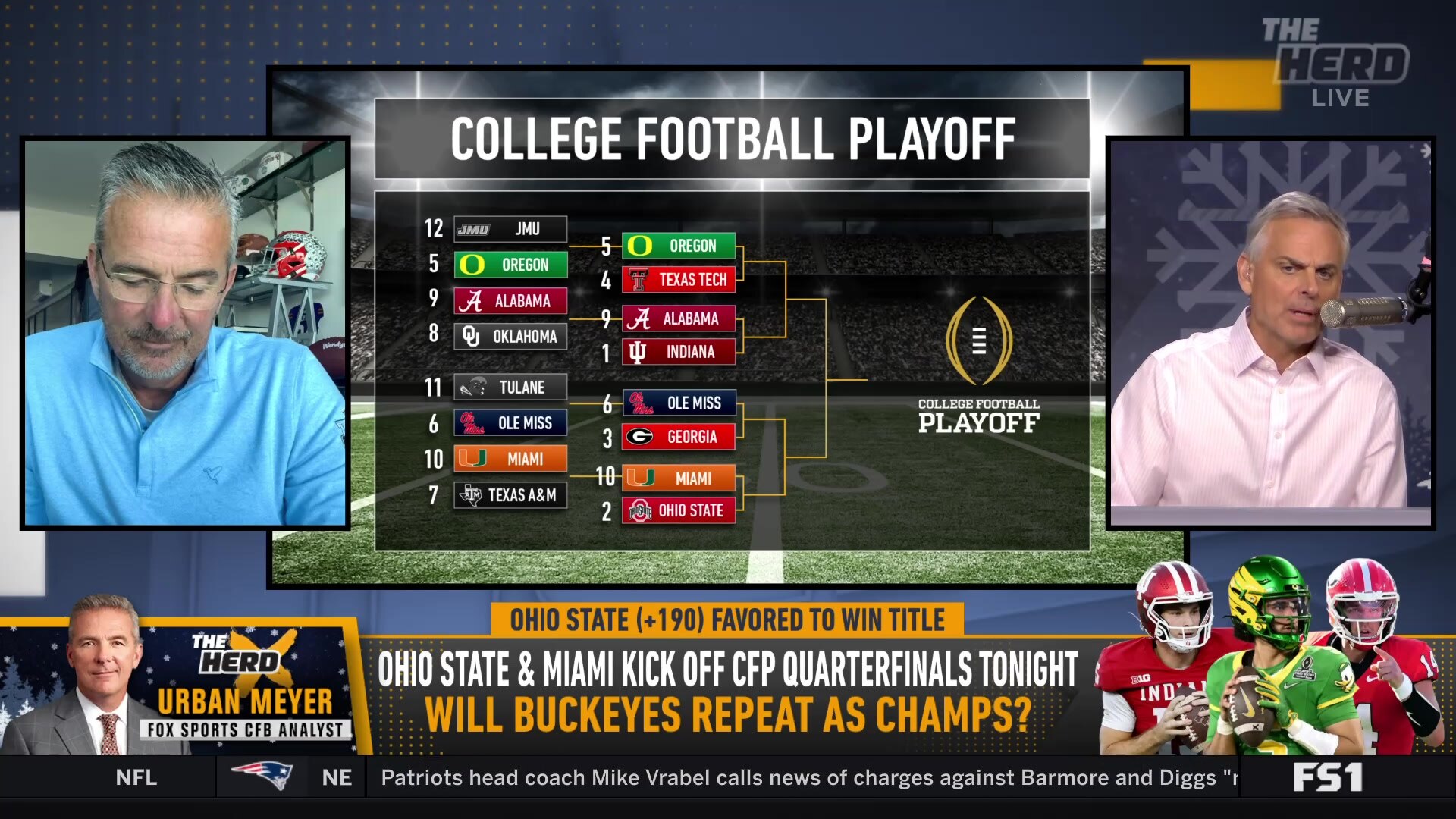 Urban Meyer analyzes Oregon's tough schedule and healthy team