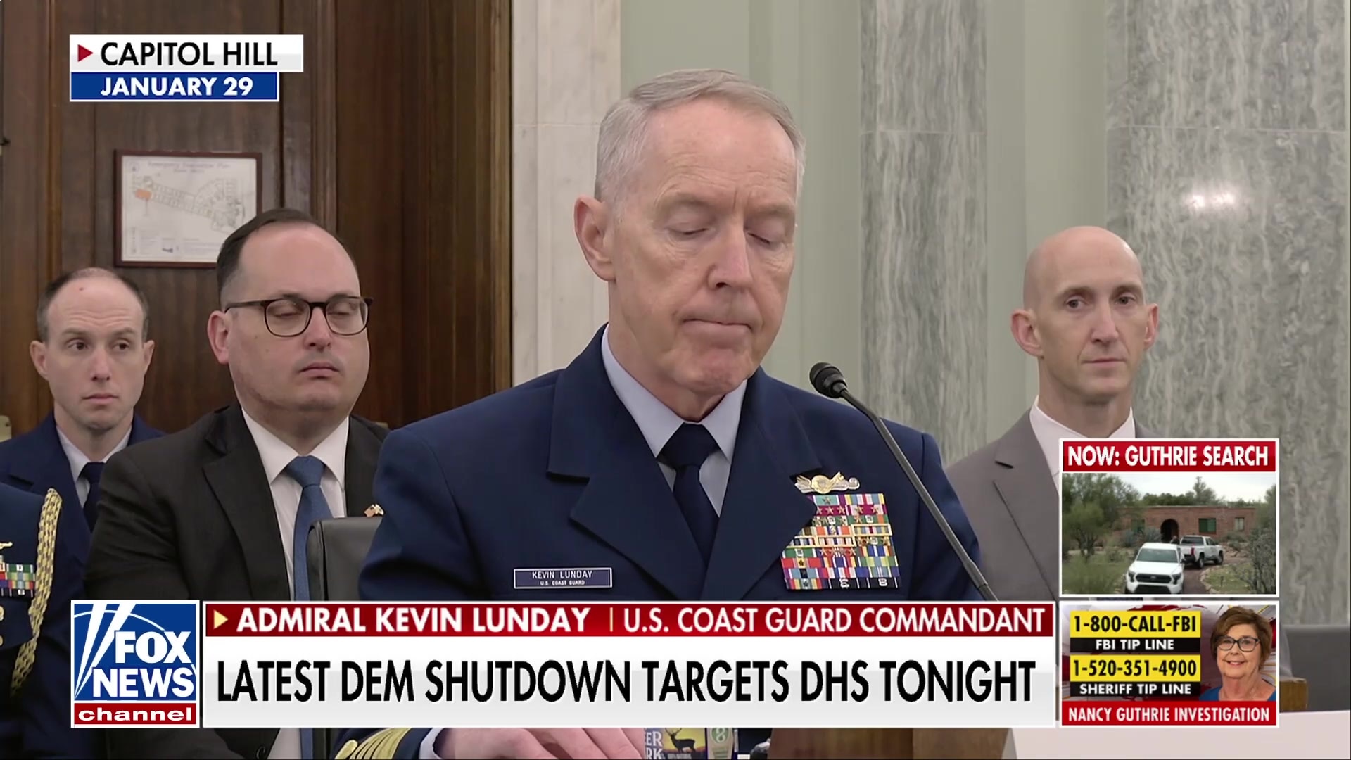 U.S. Coast Guard Commandant warns shutdown weakens national security, forces unpaid work