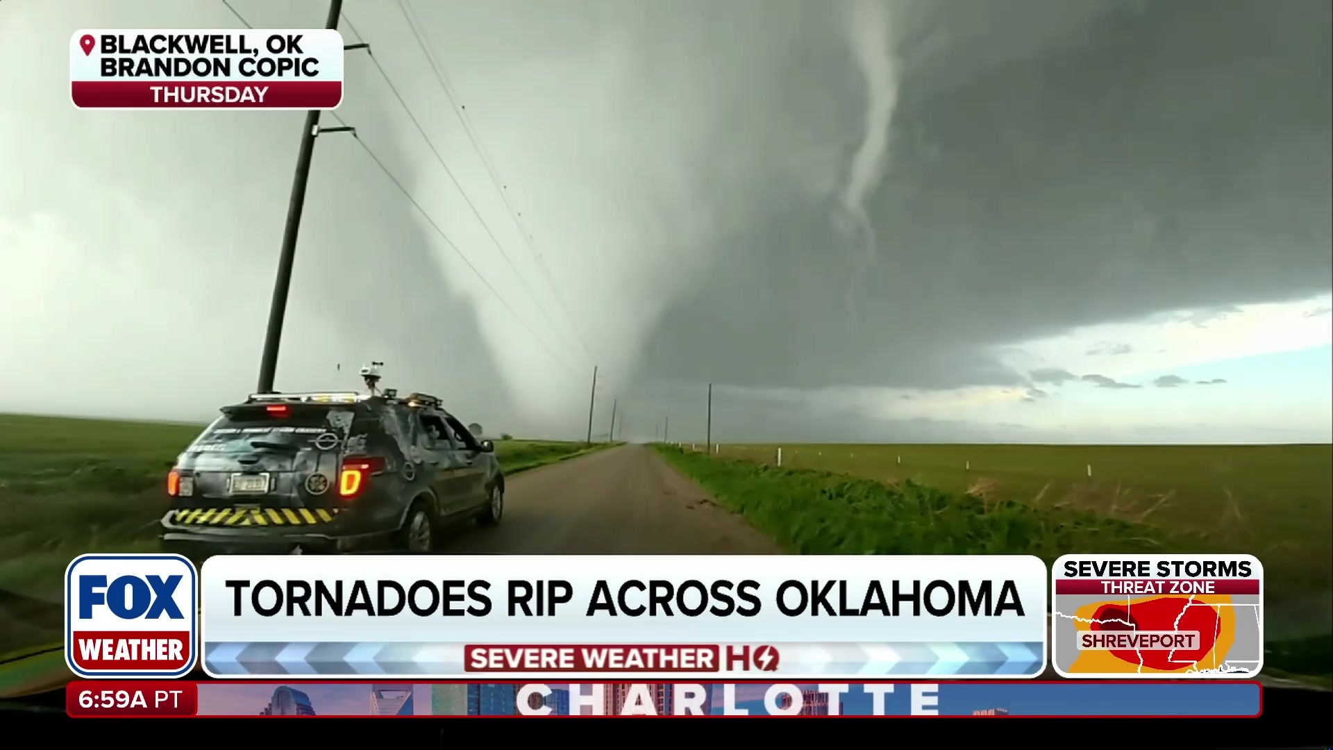 Two Tornadoes Terrorize Oklahoma