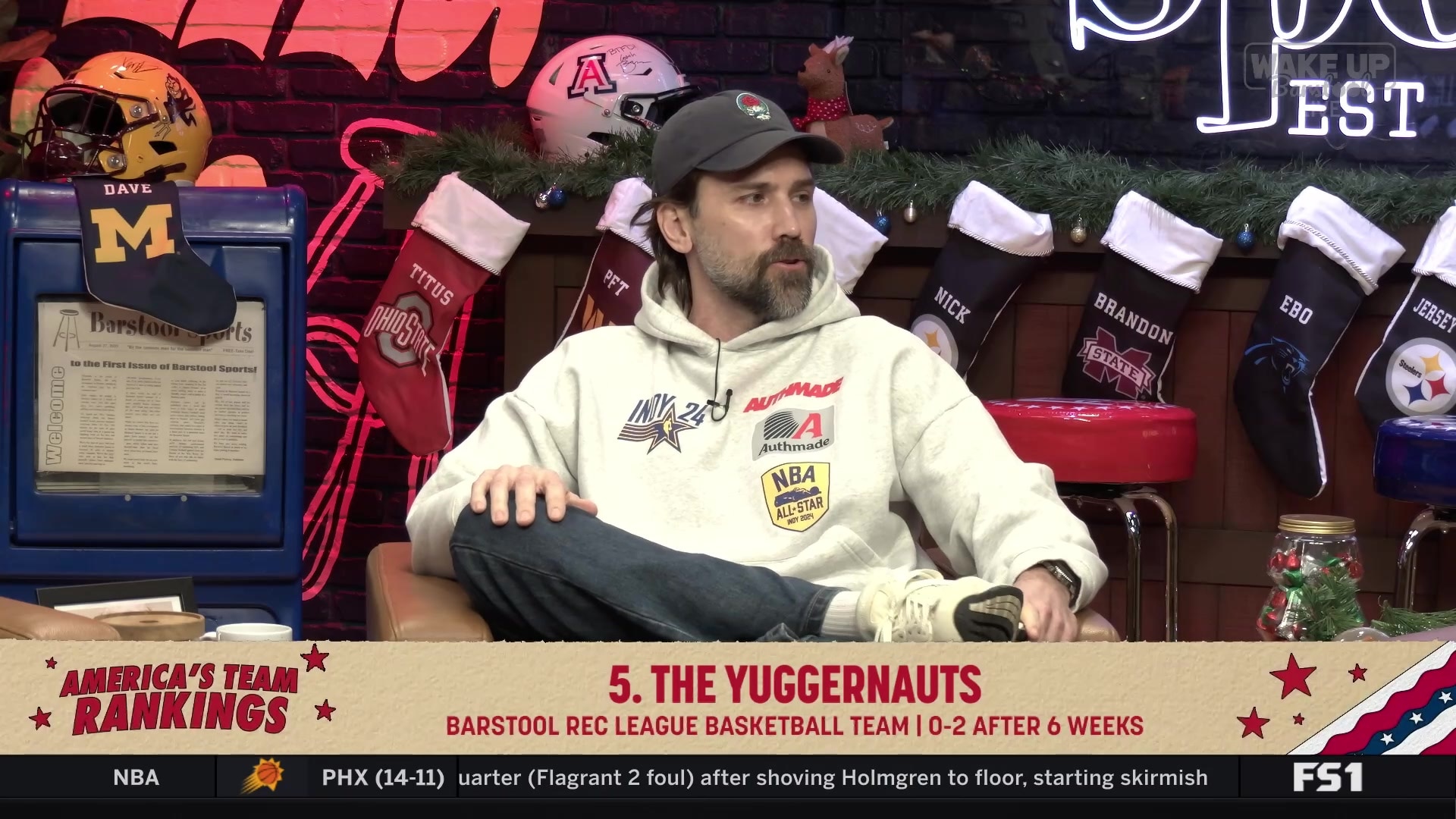 Titus' Barstool Rec League basketball team struggles