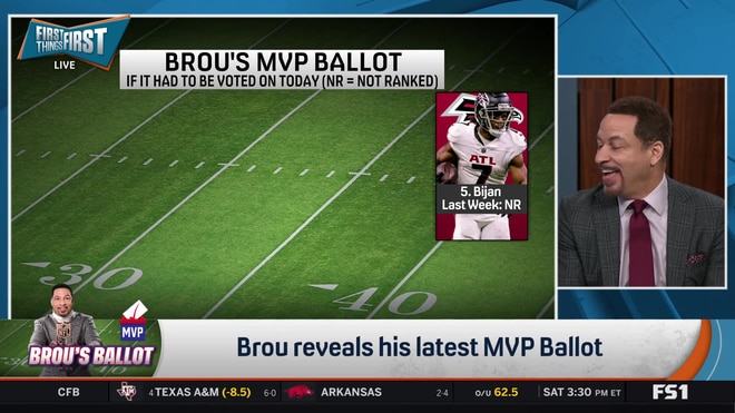 Bijan Robinson makes Brou's MVP Ballot at number 5