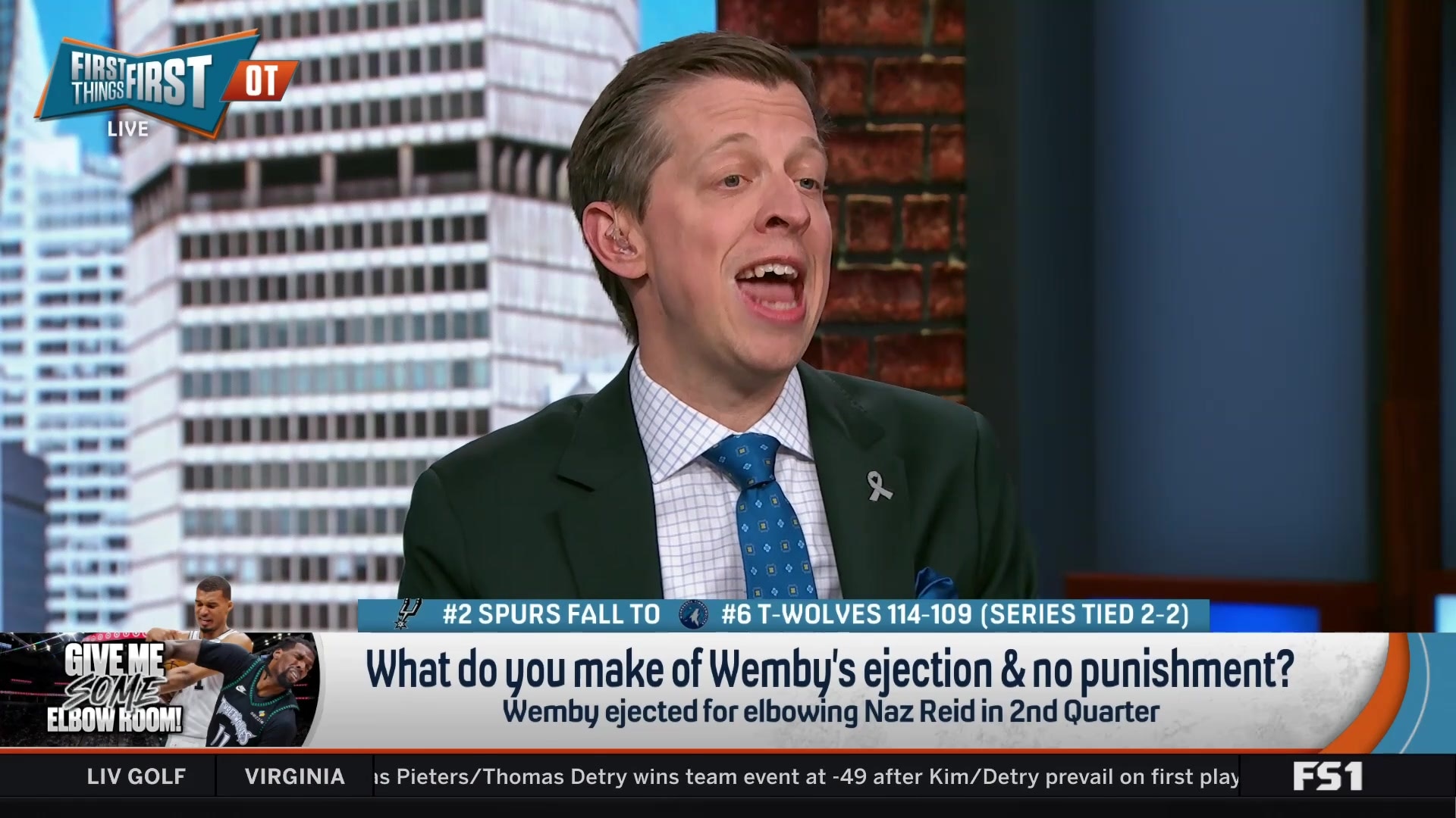 Danny and Nick debate Wembanyama's playoff ejection