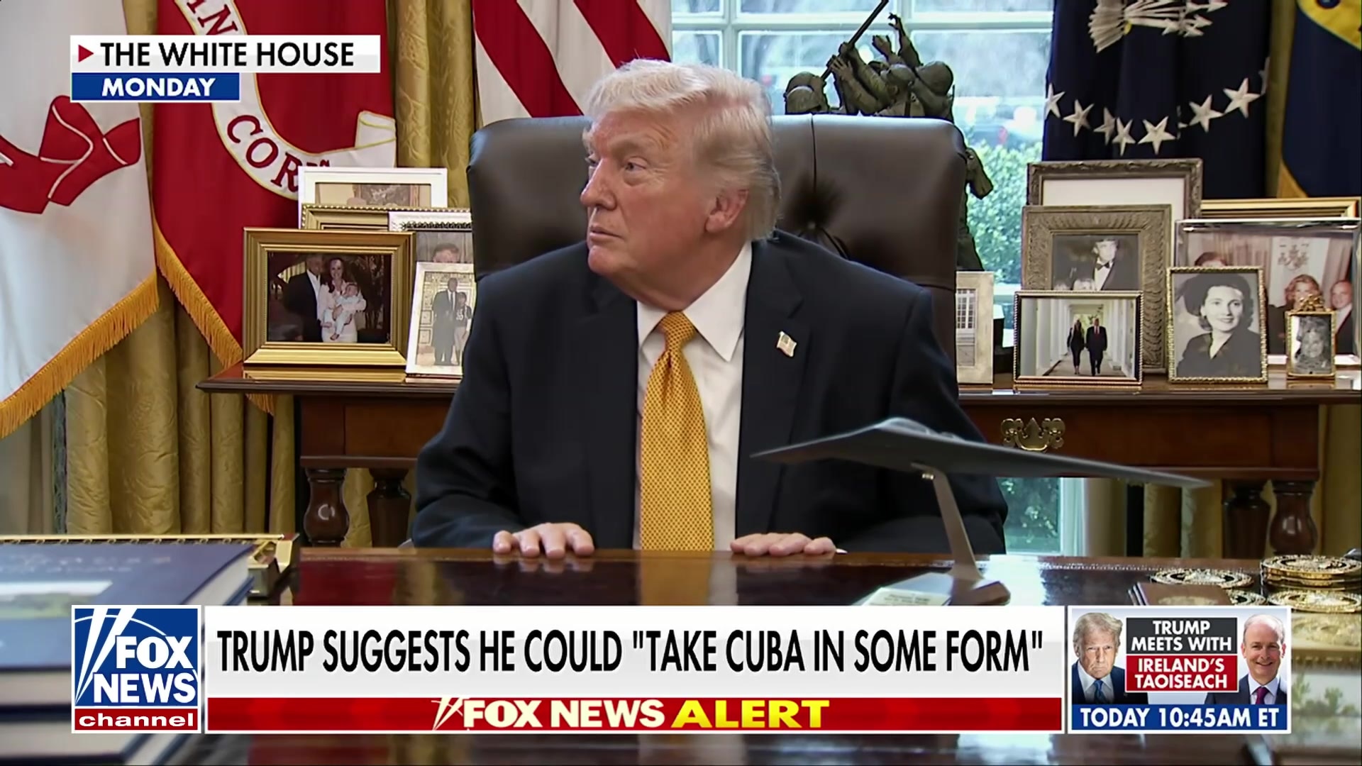 Trump suggests he could 'take Cuba in some form'