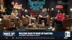 Two Barstool personalities plan a Lego building, beer-drinking party on a balcony