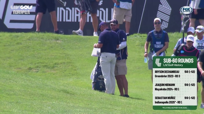 Reliving Bryson DeChambeau's historic round of 58 at Greenbrier