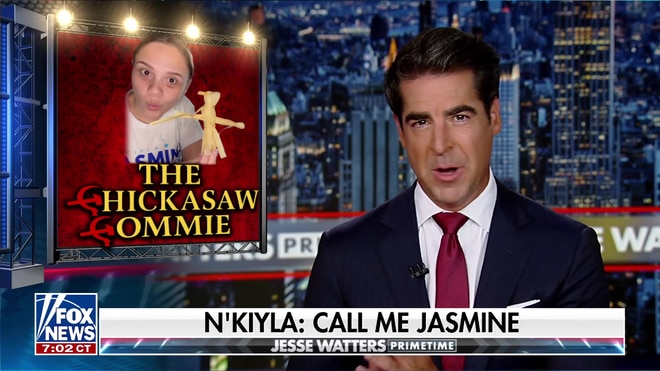 Jesse Watters exposes the bizarre platform of 'Chickasaw Commie' Jasmine Thomas
