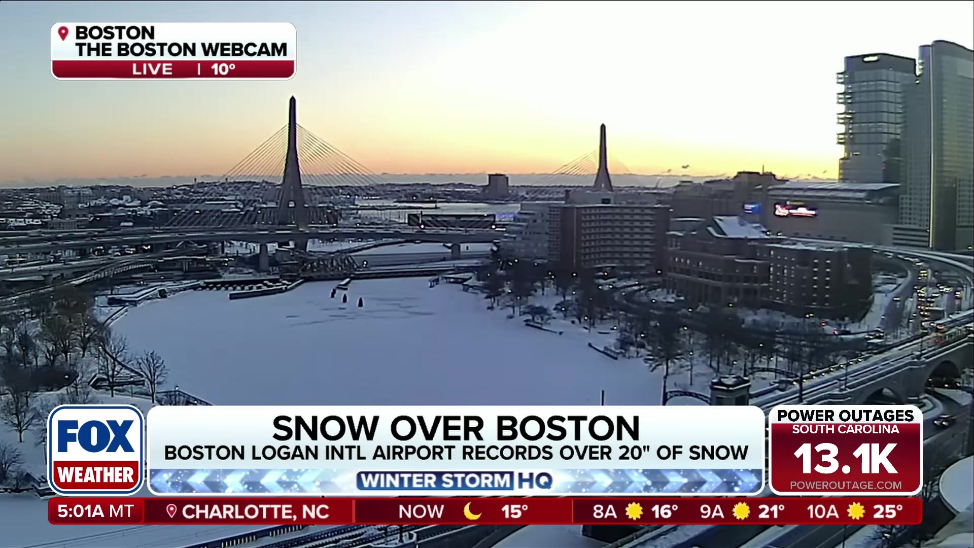 Boston experiences over 2 feet of historic snow