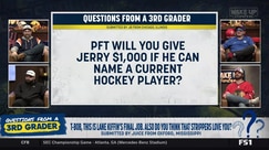 Jerry attempts to name current NHL hockey players for $1,000