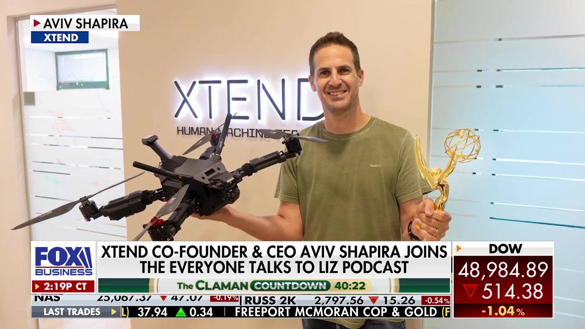 Xtend CEO discusses AI-powered drones for military use