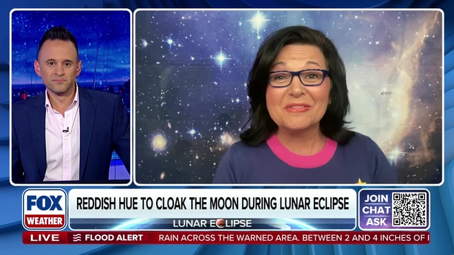 Janet Ivey explains why the moon turns red during a lunar eclipse