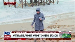 Hatteras Island hit hard by coastal erosion in Buxton, North Carolina