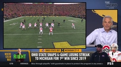 Colin was right about Ohio State dominating Michigan