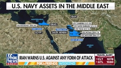 Trump's 'massive armada' in the Middle East warns Iran against nuclear ambitions