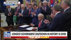 Trump signs bill officially ending longest government shutdown in history