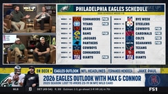 Connor Griffin and Max debate the Philadelphia Eagles' outlook under Jalen Hurts