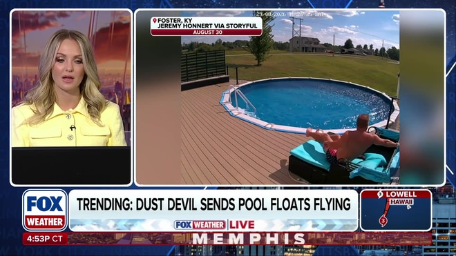Dust devils capture attention in Texas and Kentucky