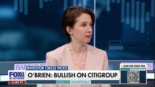 Barron's Roundtable picks: Citigroup and Palantir Technologies