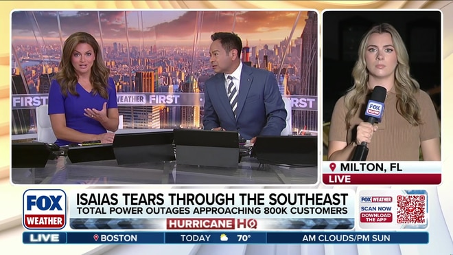 Britta Merwin highlights the impact of Hurricane Isaias on military families