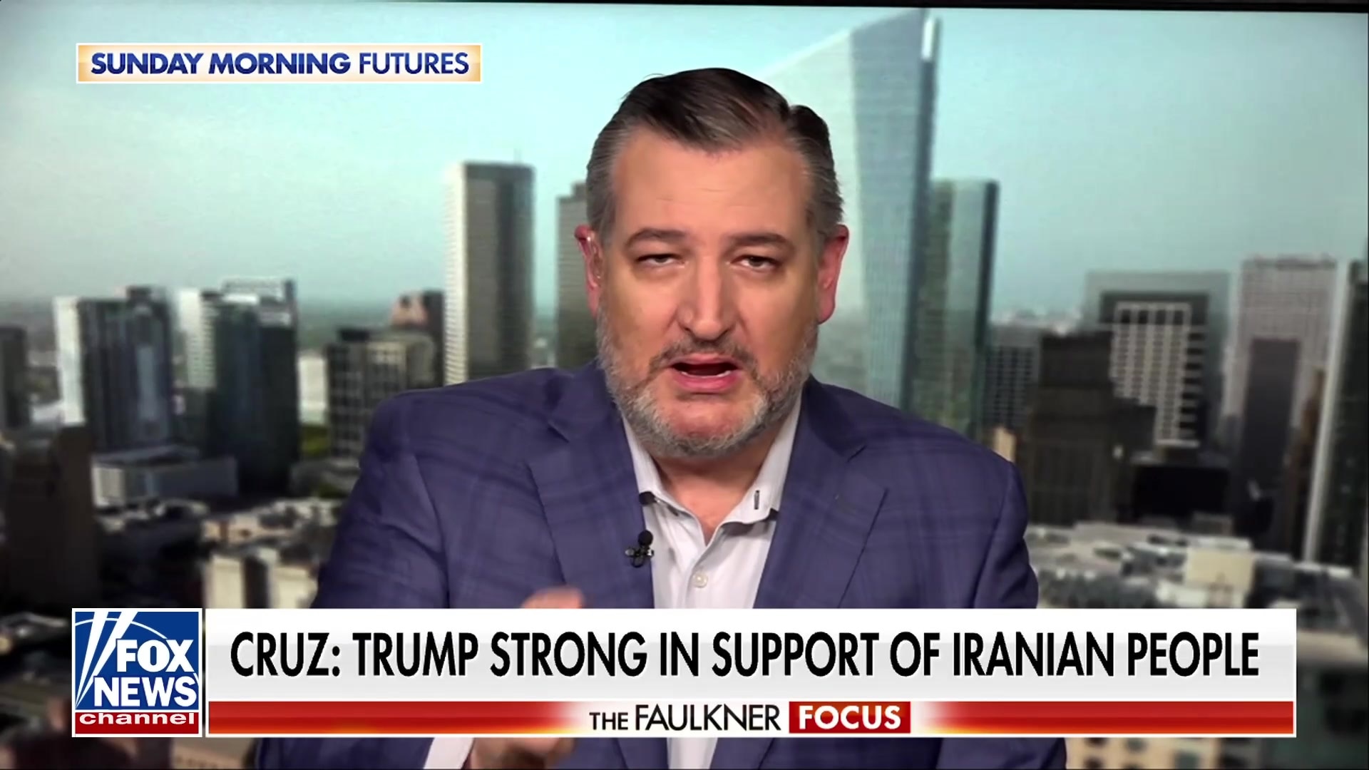 Senator Ted Cruz: Trump is strong in support of Iranian people and calls for new leadership