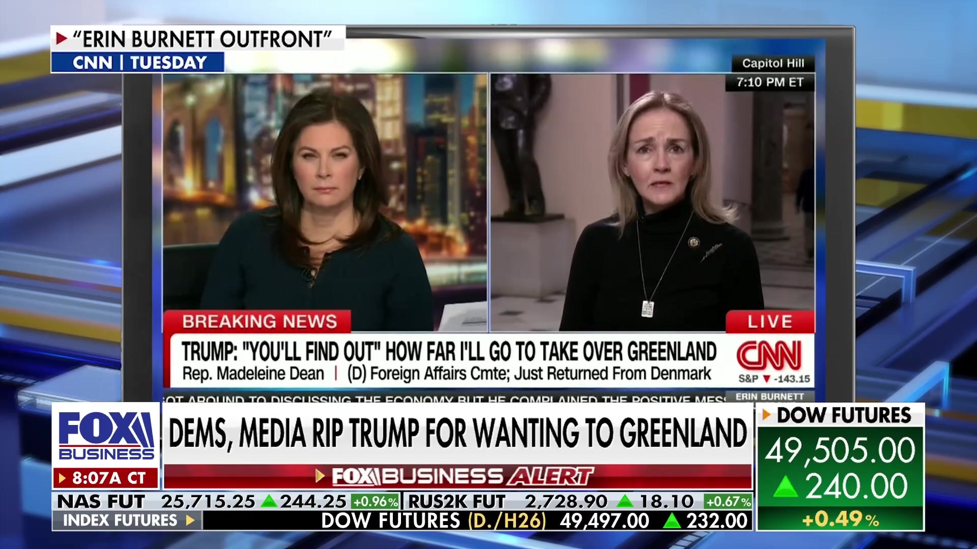 Democrats criticize Trump's "vanity project" to acquire Greenland