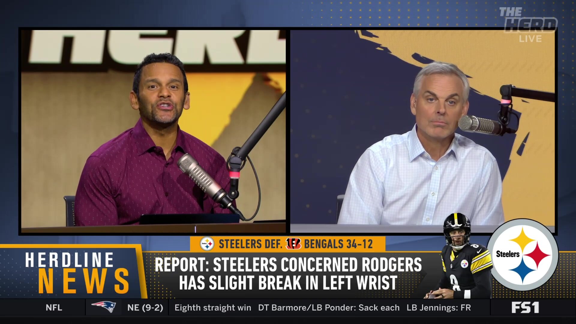 Watch Steelers' future with Aaron Rodgers after injury setback - The ...