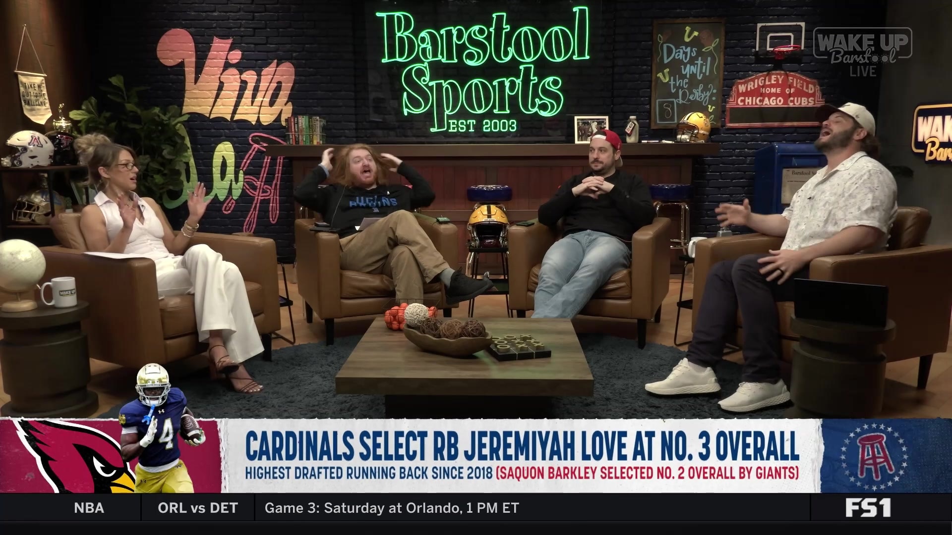 Arizona Cardinals' Bold RB Pick at No. 3 Overall