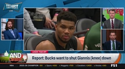 Giannis Antetokounmpo defies Bucks' suggestion to shut down due to knee injury