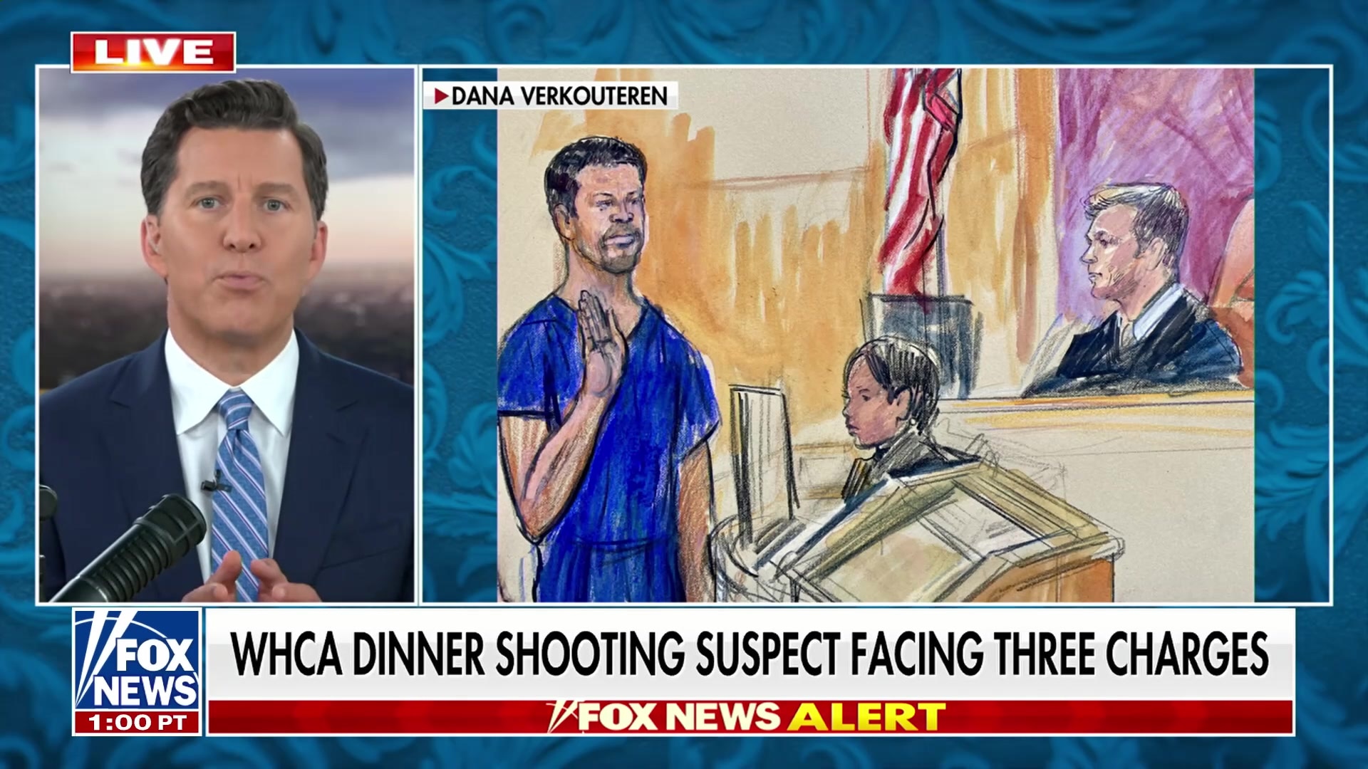 WHCA suspect charged with attempted assassination, Pirro displays weapons