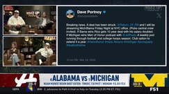 Dave Portnoy's high-stakes wager on Alabama vs Michigan game