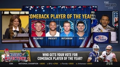 Christian McCaffrey named Comeback Player of the Year by JMac