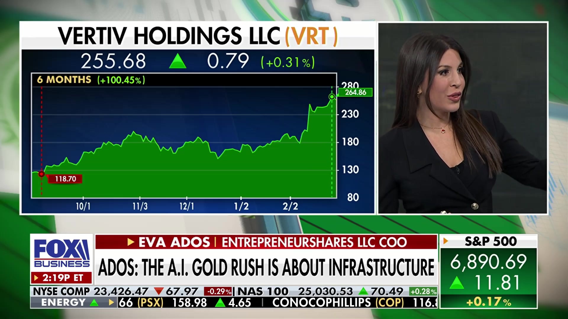 Vertiv Holdings (VRT) offers essential power and cooling solutions for AI infrastructure