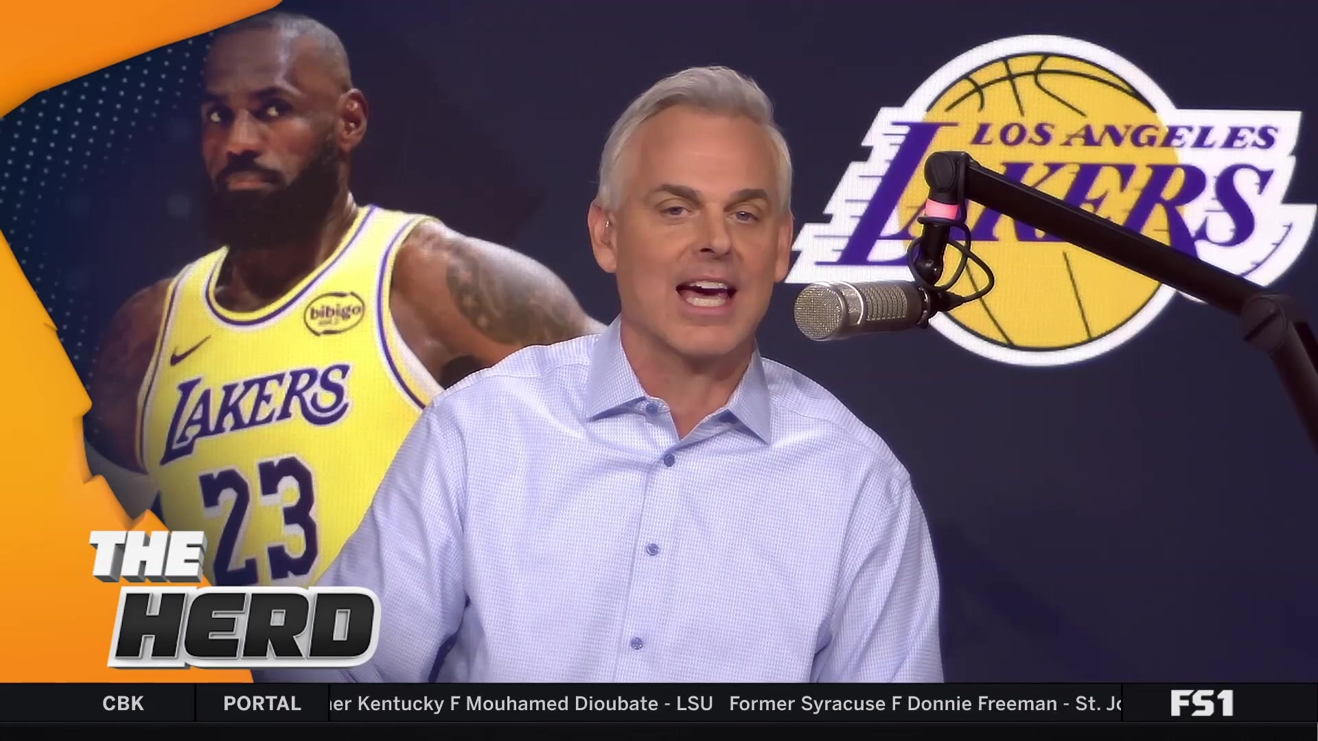 Colin Cowherd: LeBron's Career Is Like Rachel & Ross