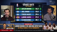Can LeBron James coexist with Joel Embiid and Tyrese Maxey?