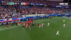 Kaan Ayhan scores a crucial goal for his team