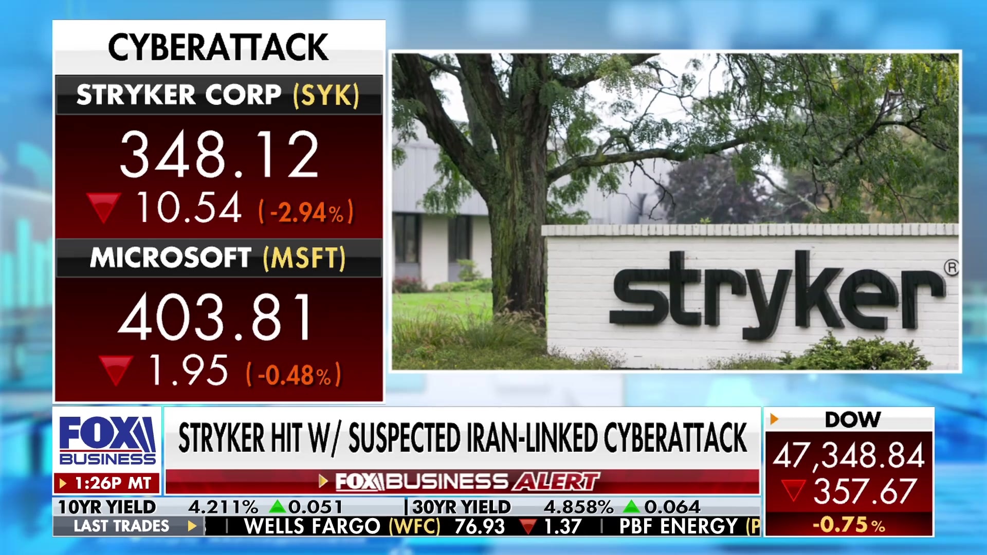 Iran suspected in cyberattack on medical device company Stryker