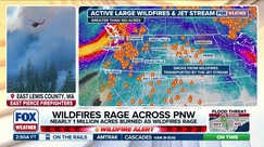 Pacific Northwest wildfire smoke travels thousands of miles across the US