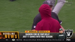 Raiders fire OC Chip Kelly just 11 games into first season