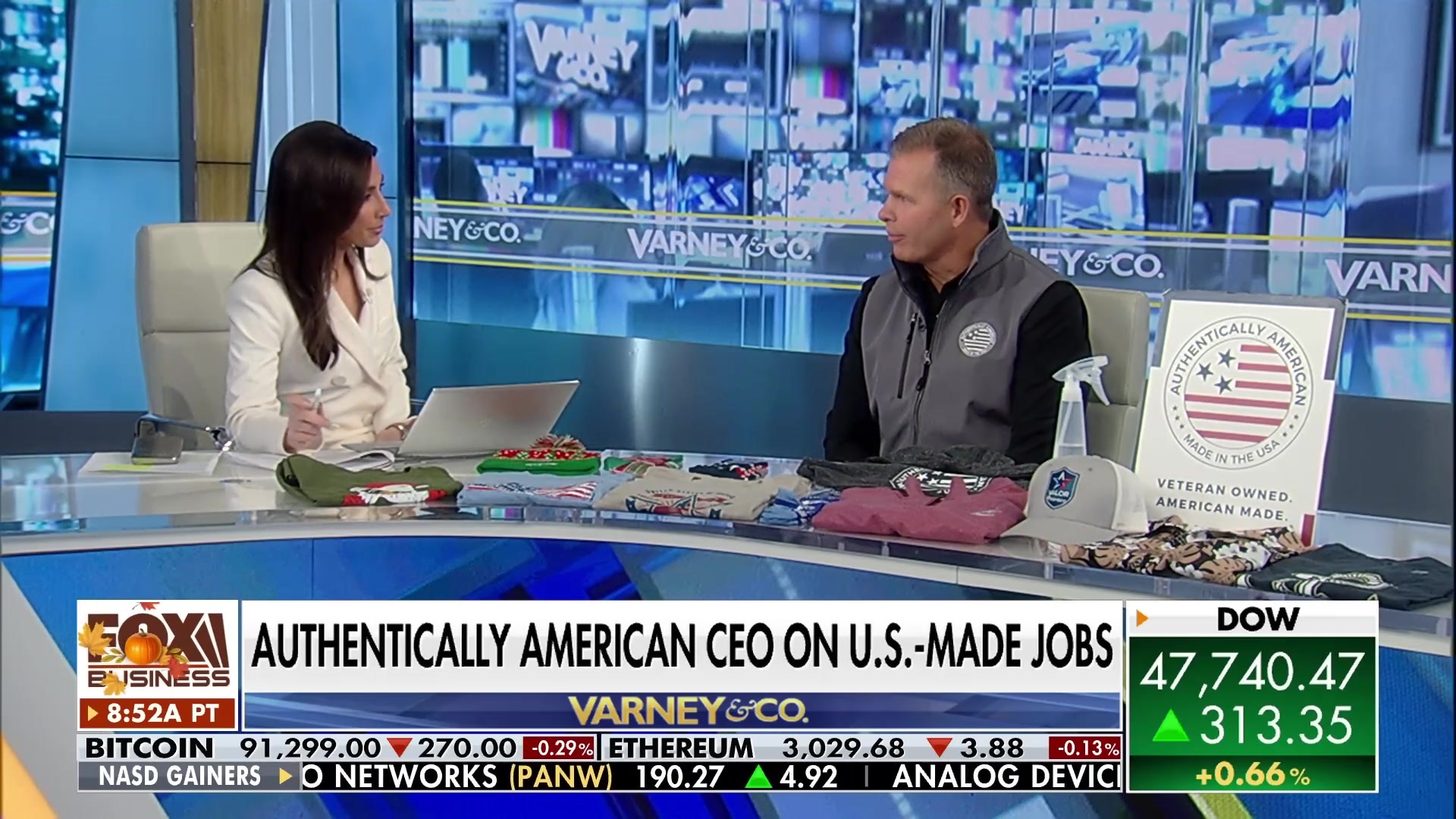 Watch Authentically American CEO on why buying American creates jobs Online  | FOX One
