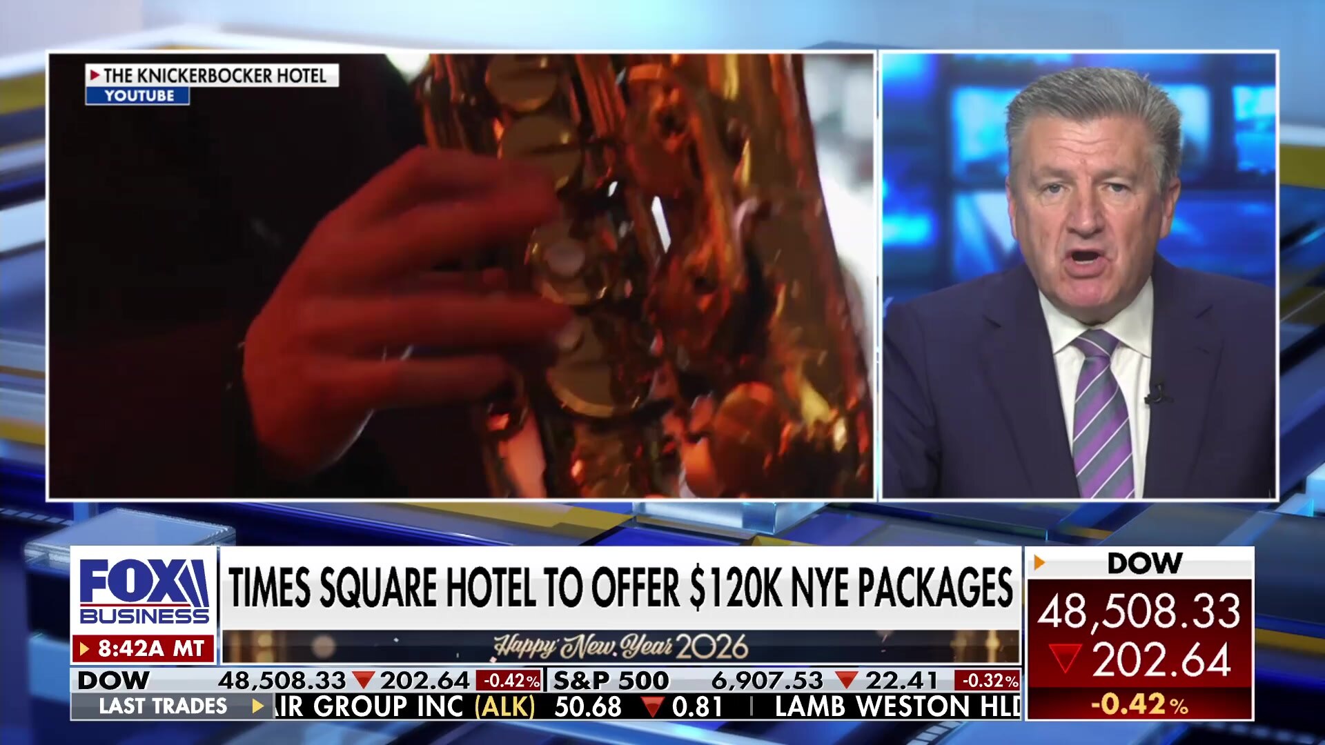 Knickerbocker Hotel offers $120,000 New Year's Eve package