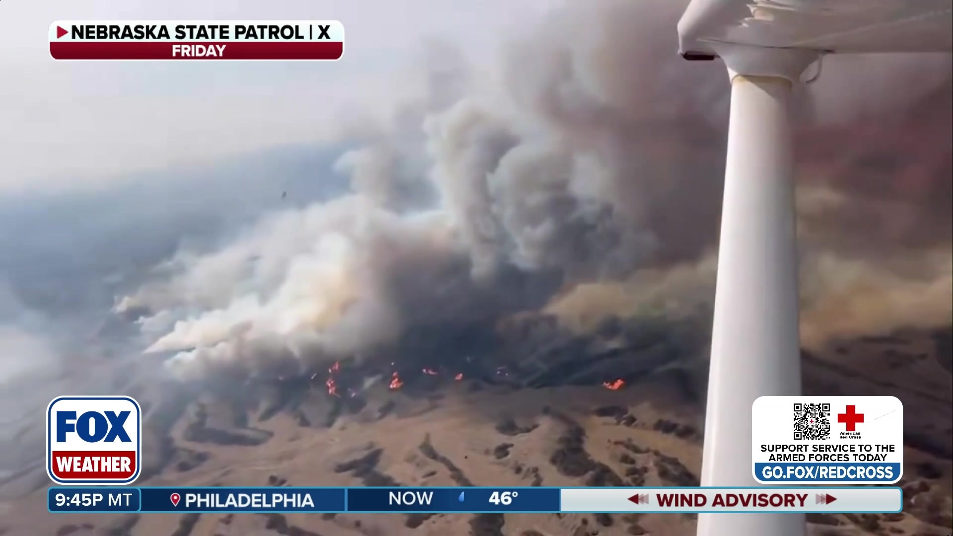 Massive wildfires scorch hundreds of thousands of acres in Nebraska