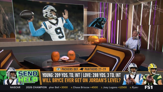 Colin Cowherd explains why Jordan Love is a franchise QB and Bryce Young is a bridge