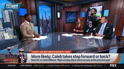 Dennis Allen says Caleb Williams is 'night and day' ahead of last year