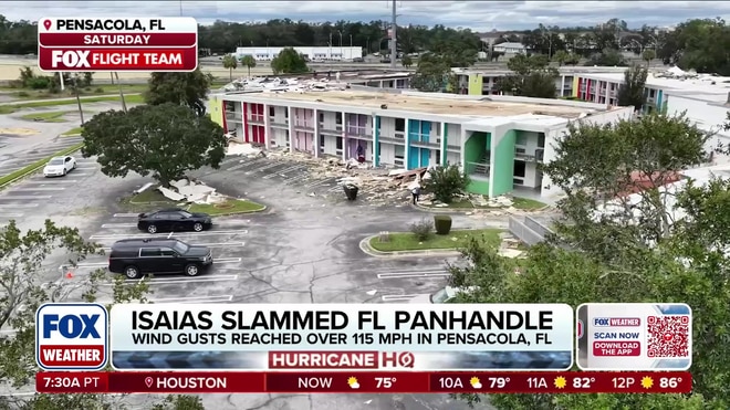 Isaias leaves trail of destruction across Florida Panhandle