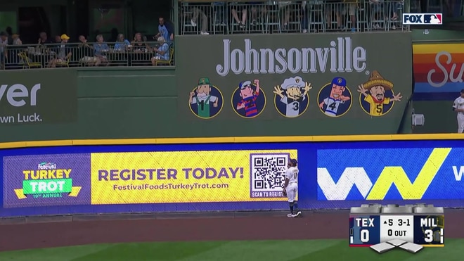 Cody Freeman launches a solo home run to left-center