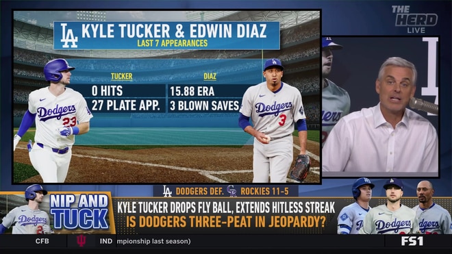 Colin Cowherd calls Dodgers' high-profile acquisitions "disasters"