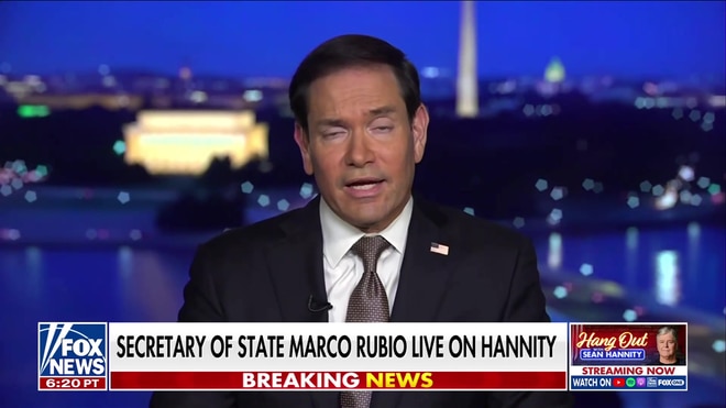 Marco Rubio calls for democratic transition and free elections in Venezuela