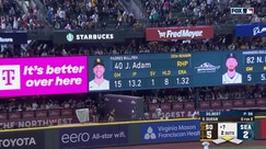 Rodolfo Durán Lashes a Home Run to Left Center