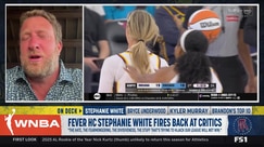 Dave Portnoy reacts to Stephanie White's criticism of WNBA coverage