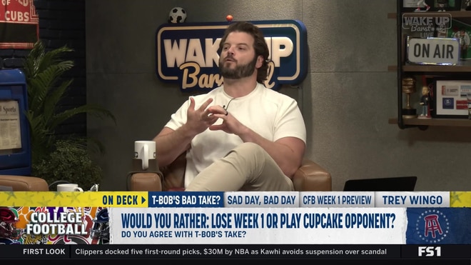 T-Bob Hebert argues losing to a good team is better than beating a cupcake